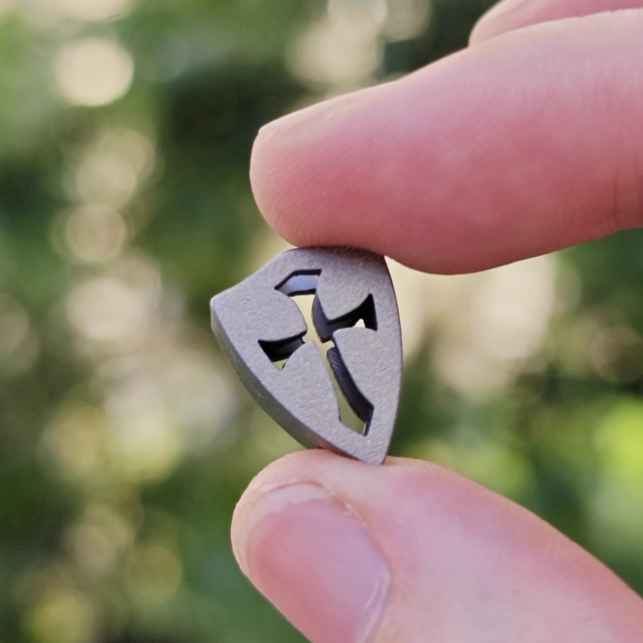 ADD-ONS: Cross-Cutout Titanium Bead