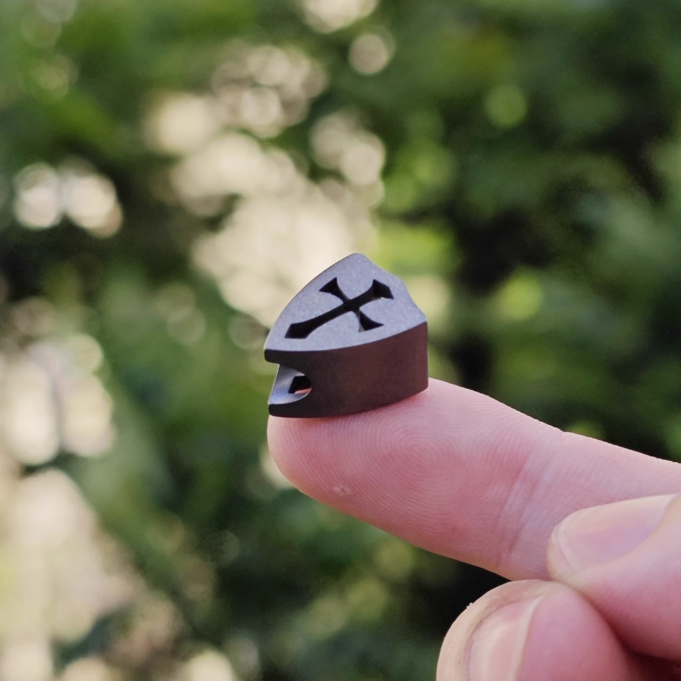 ADD-ONS: Cross-Cutout Titanium Bead