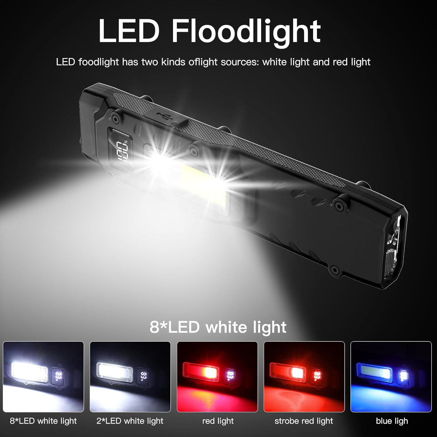 NightGuard Tactical Edge: – 1300 Lumen Rechargeable Flat Flashlight