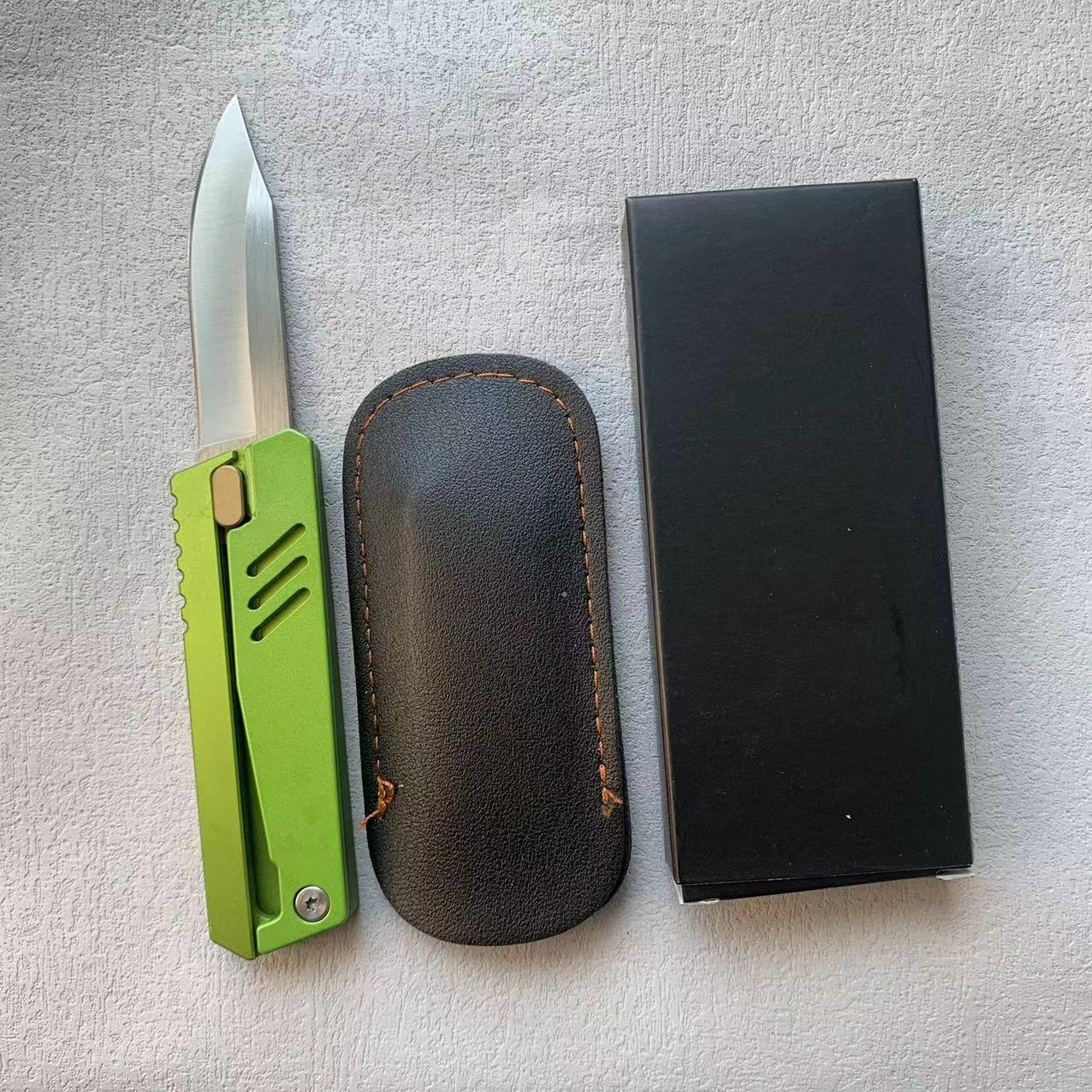 Lightning-Fast Gravity Knife – Al Alloy EDC Blade with One-Hand Opening