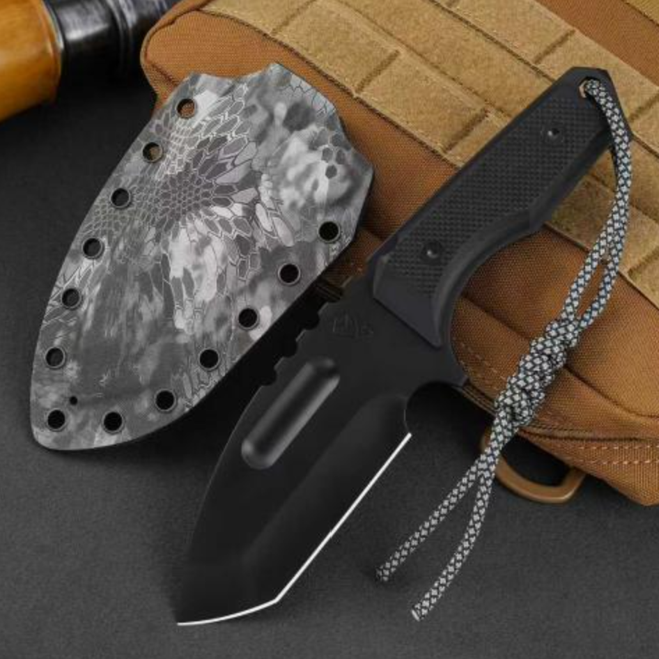 Savage Angel | CPM-3V Full Tang Bushcraft Knife for Camping & Hunting
