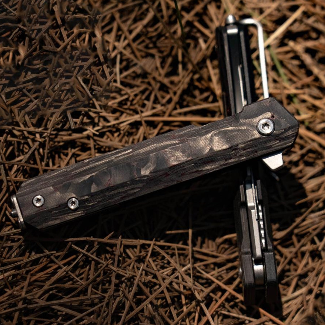 The SerpBlade: Titanium Pocket Utility Folding Scalpel Knife