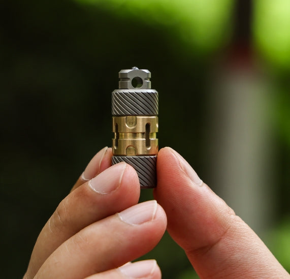 The ScrewMaster: Titanium Multifunctional EDC Pendant