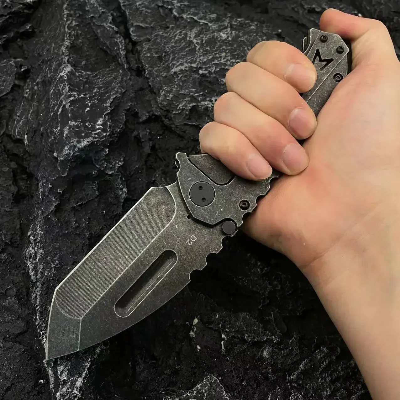 Iron Machete:  Outdoor Adventure Portable Folding Knife