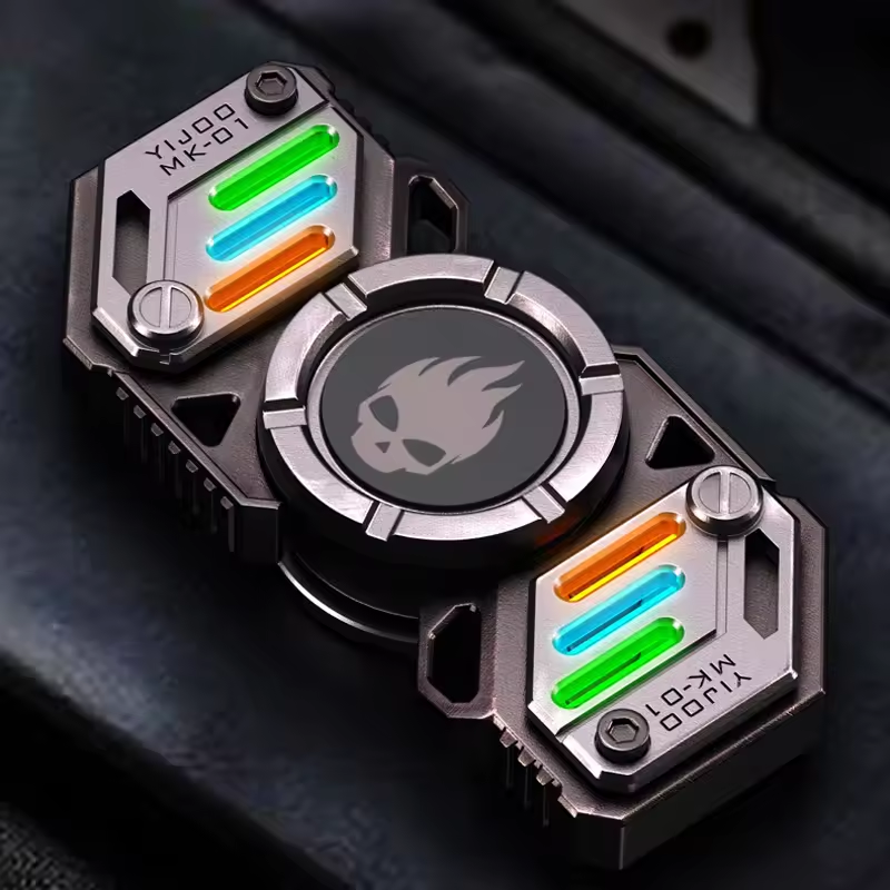 CosmoGlow: The Ultimate Glow-in-the-Dark Metal Fidget Spinner