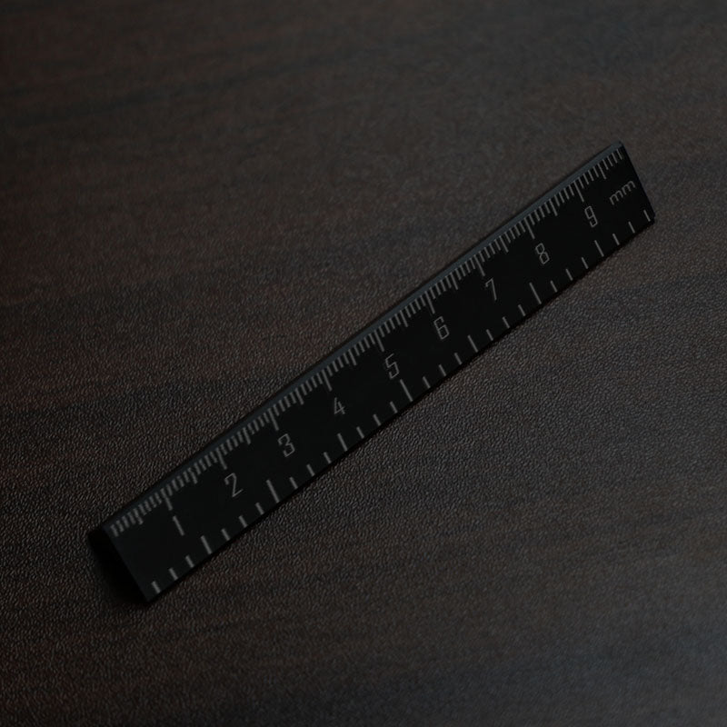 Triceratops Titanium 2-in-1 Ruler Pen - Triangular Multi-Functional Tool