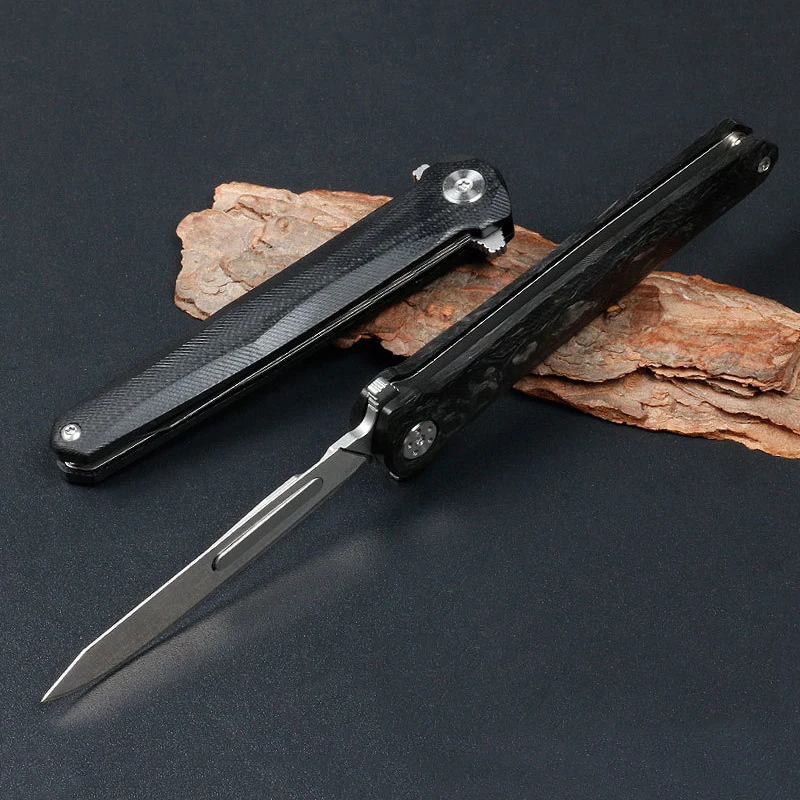 ViperFold: Carbon Steel Folding Scalpel Knife