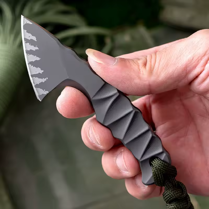Lil' Axion : Stainless Steel Mini Tactical Axe Knife