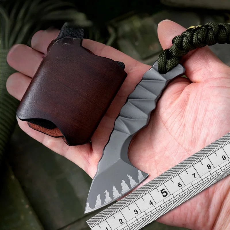 Lil' Axion : Stainless Steel Mini Tactical Axe Knife