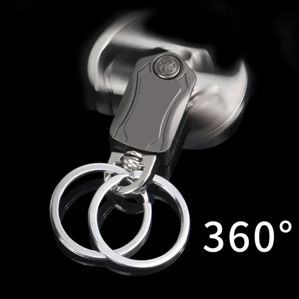 UniKey EDC Car Keychain – Multi-Tool Box Cutter & Fidget Spinner, Custom Engraving Option