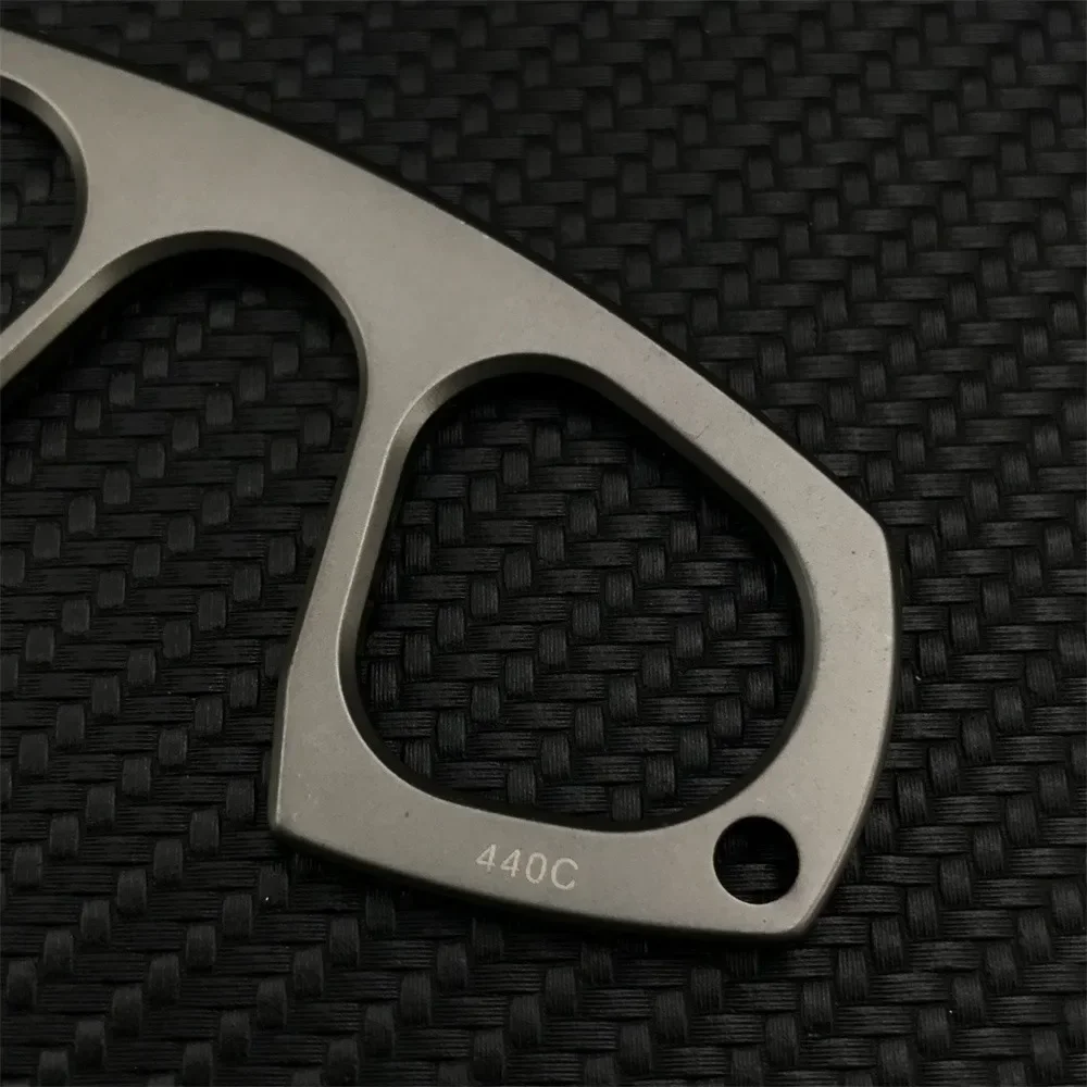 Iron Fang: 440C Stainless Steel One-Piece Construction Knife