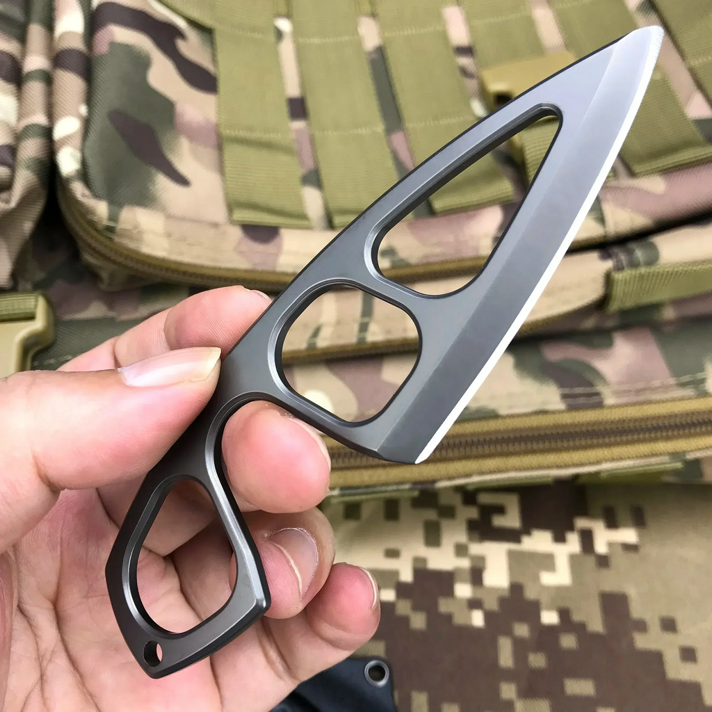 Iron Fang: 440C Stainless Steel One-Piece Construction Knife