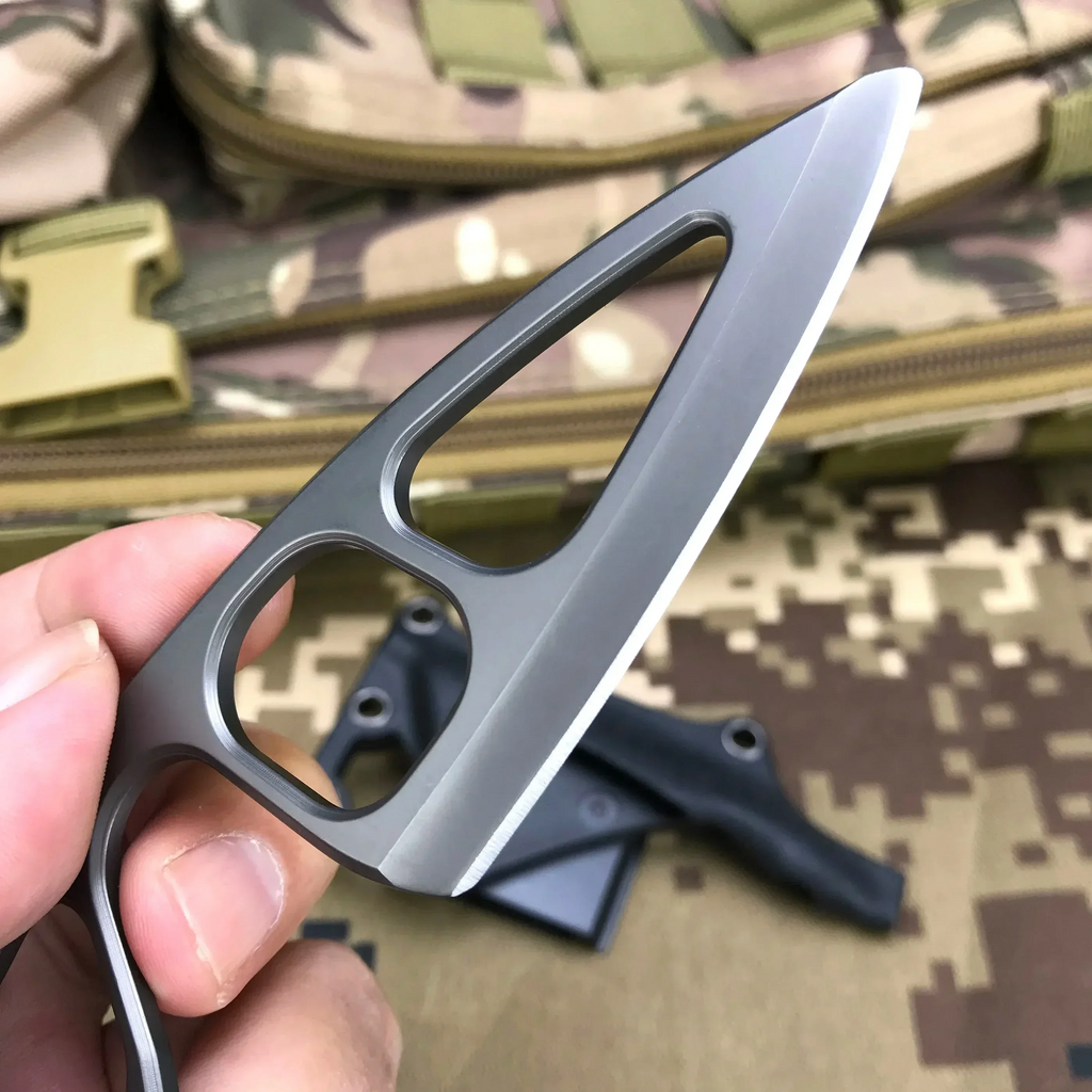 Iron Fang: 440C Stainless Steel One-Piece Construction Knife