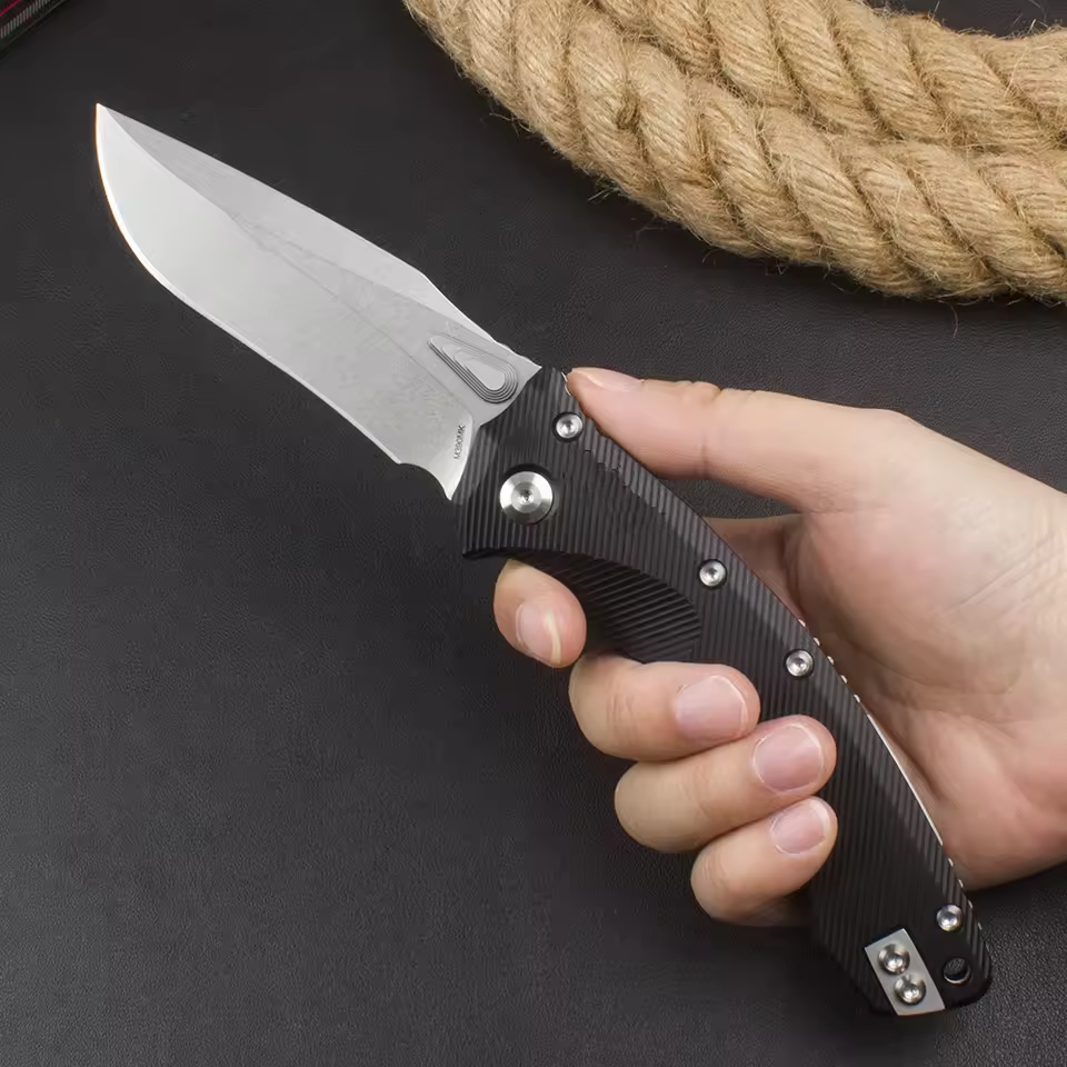 Forge Hawk : M390 Stainless Steel Folding Pocket Knife
