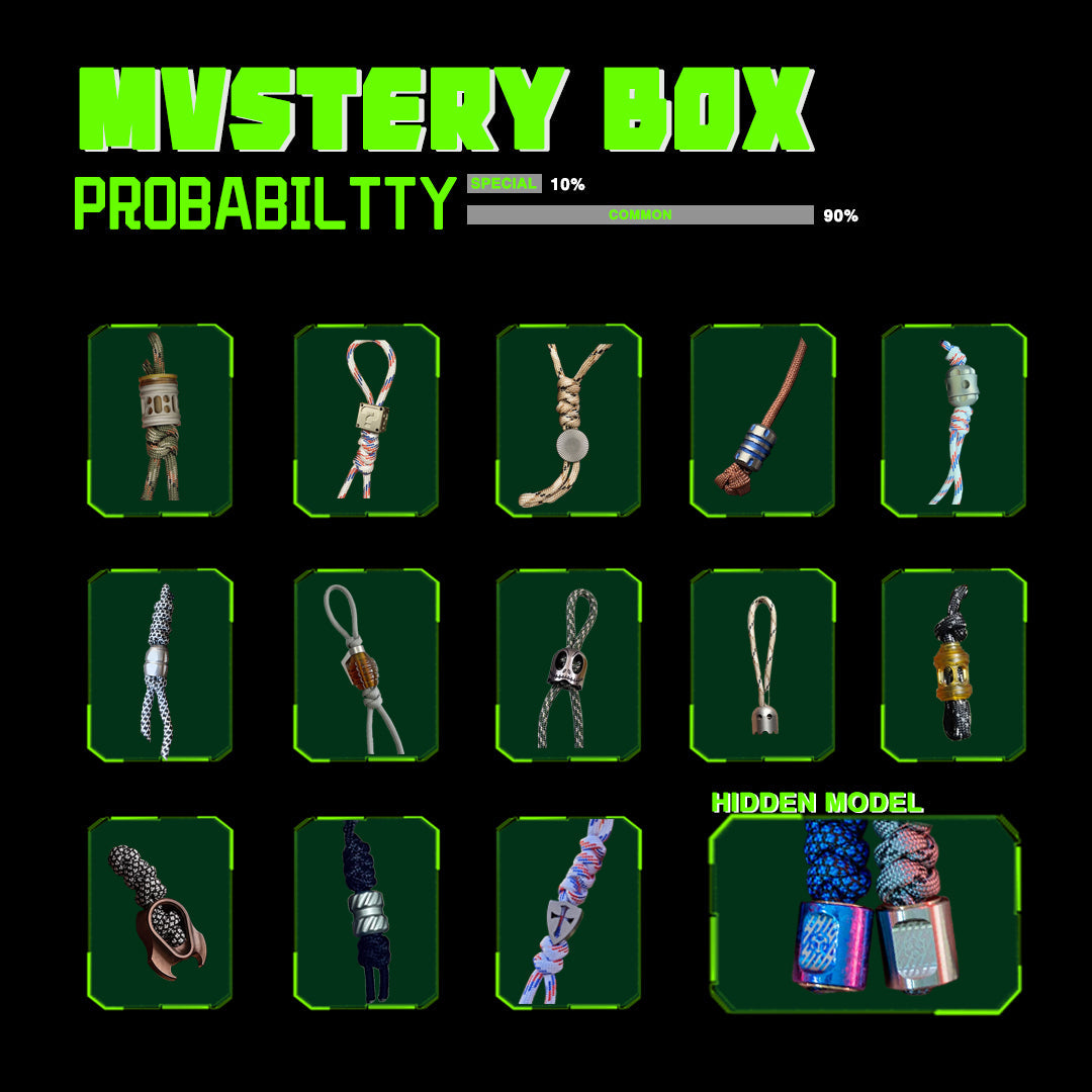 Mystery Titanium Knife Pendant Box