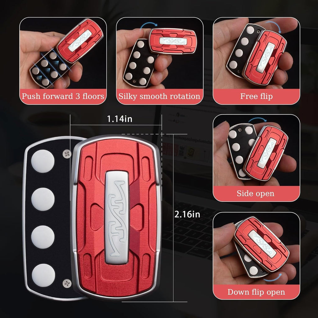 Echo Edge：Metal Magnetic Fidget Slider