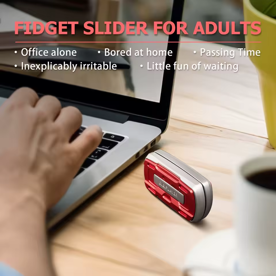 Echo Edge：Metal Magnetic Fidget Slider