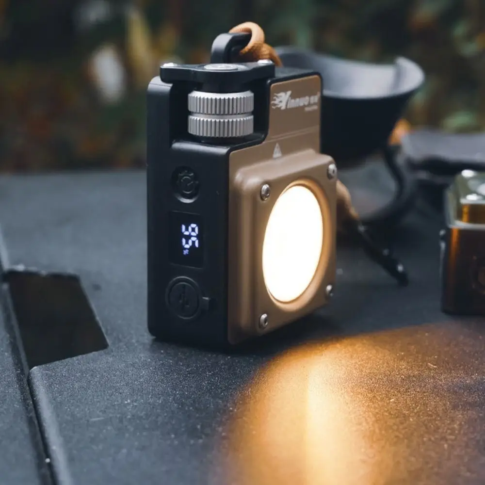 NovaFlare Camp LED Flashlight: 3500LM Magnetic & Rechargeable 5 Modes, 15H Runtime