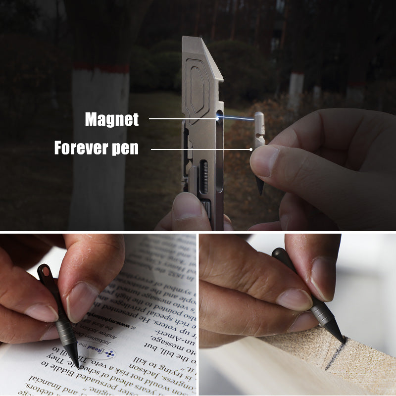 The PryMax 2.0: All-In-1 Titanium Multi-function Pry Bar