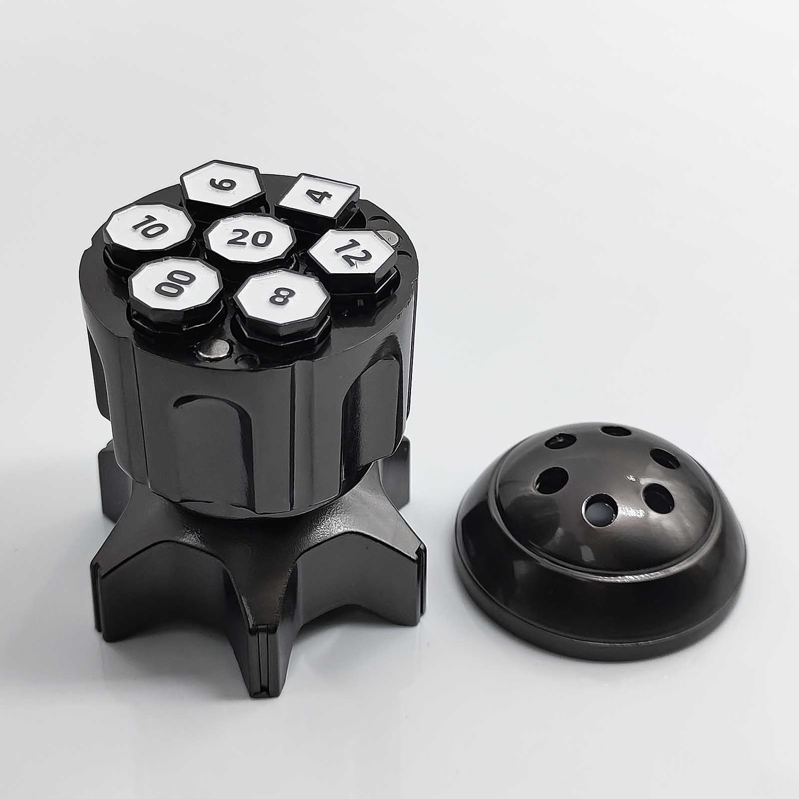 RocketDice – EDC Fidget Toy Rotating Metal Dice Set