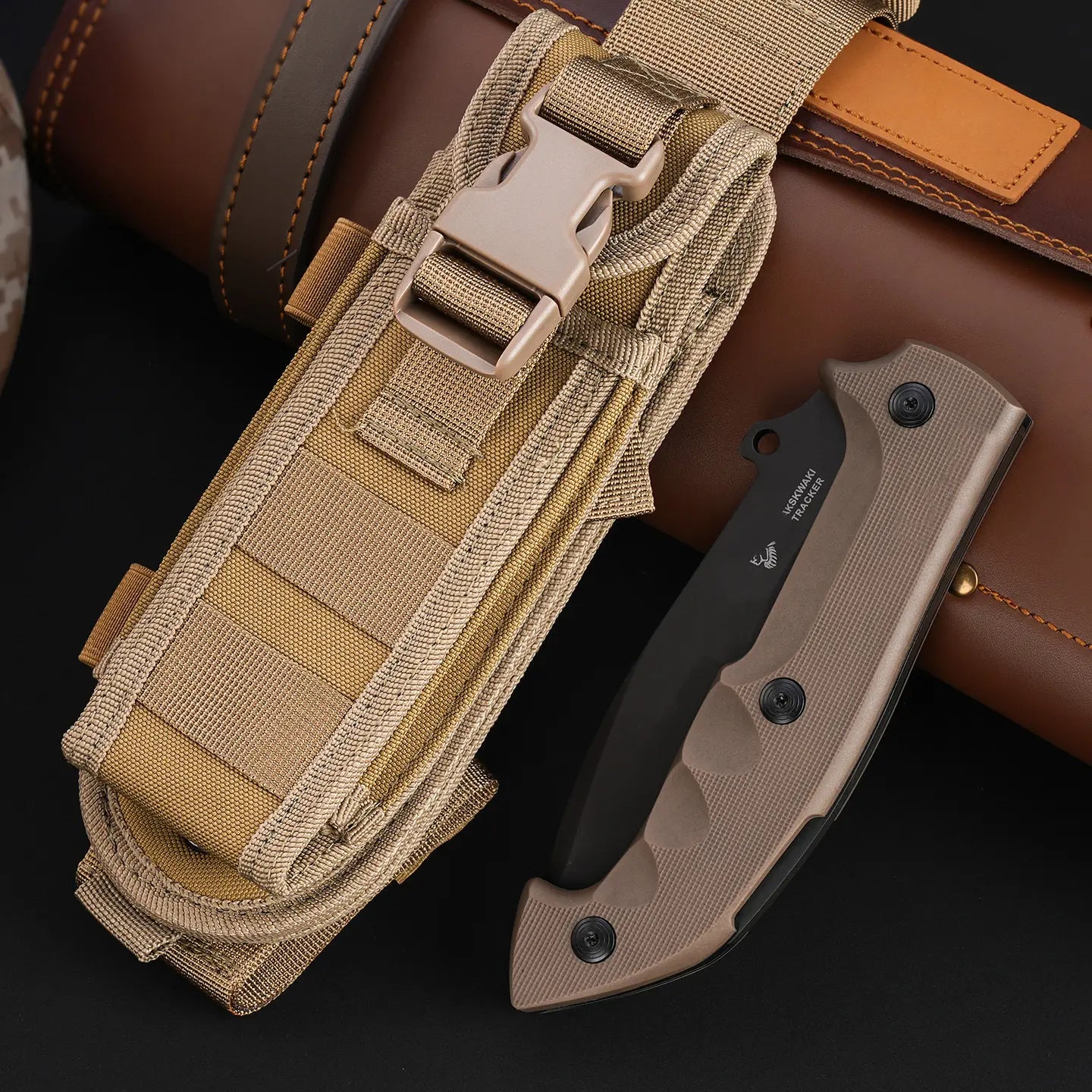 FoxRanger N690 Tactical Folding Knife – Outdoor Survival & Rescue Blade