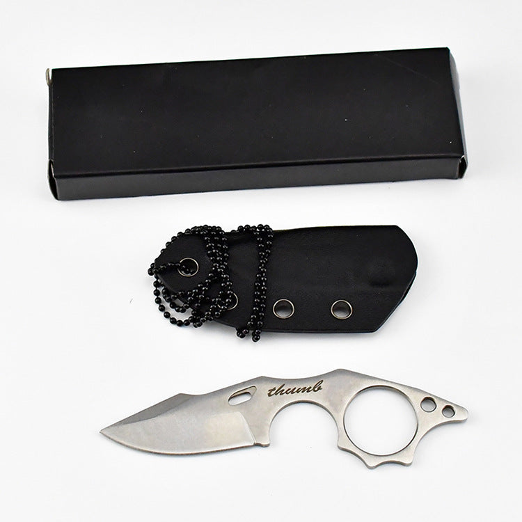 THUMB Mini Fixed Blade Neck Knife for EDC