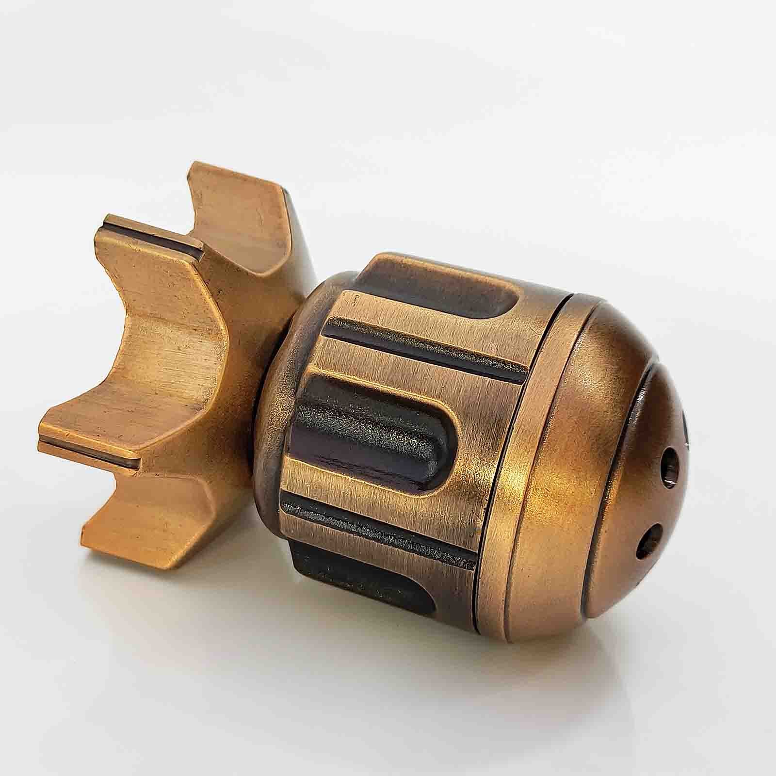 RocketDice – EDC Fidget Toy Rotating Metal Dice Set