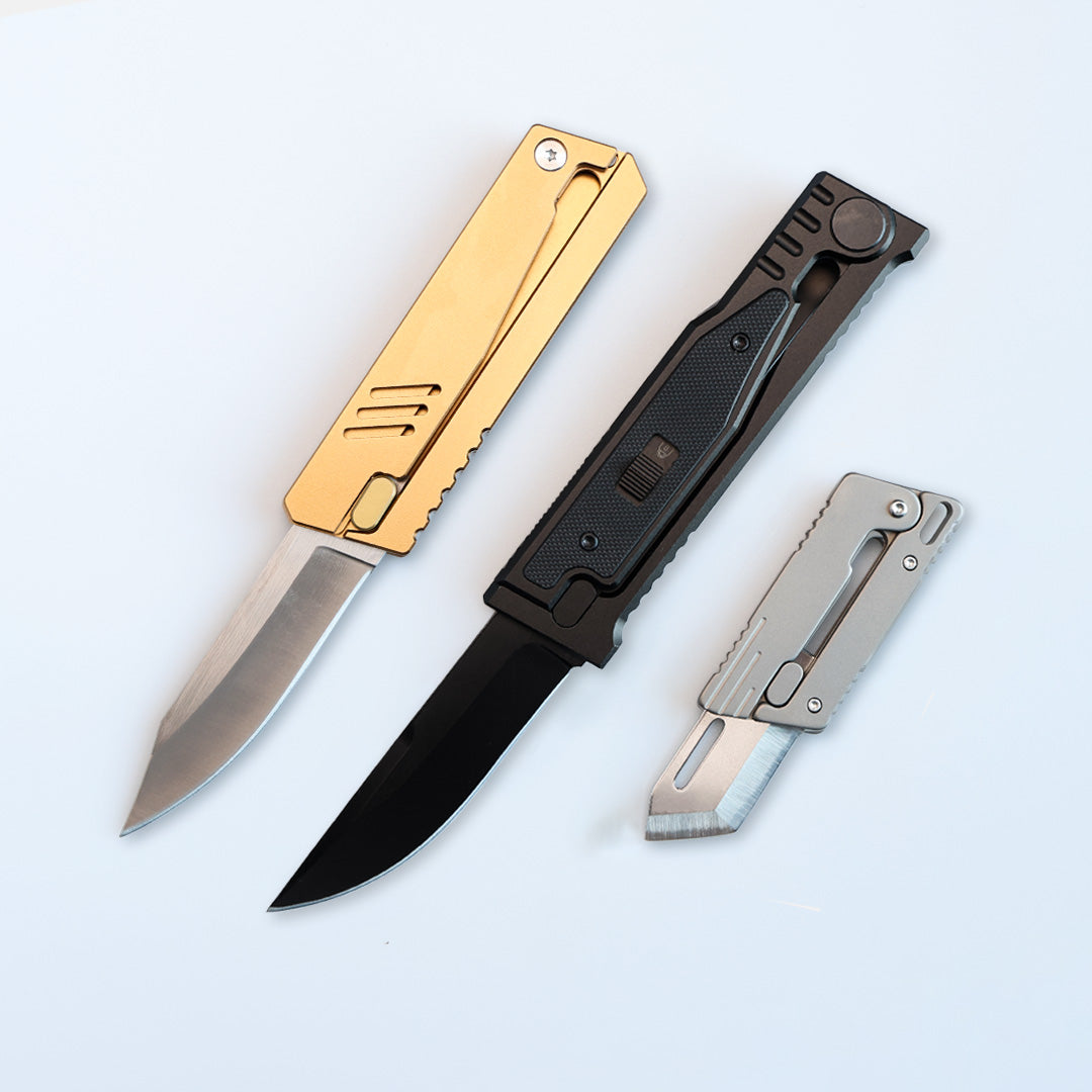 30% OFF! Gravity-Assisted Knife Set :3 Different Sizes for Versatile Use