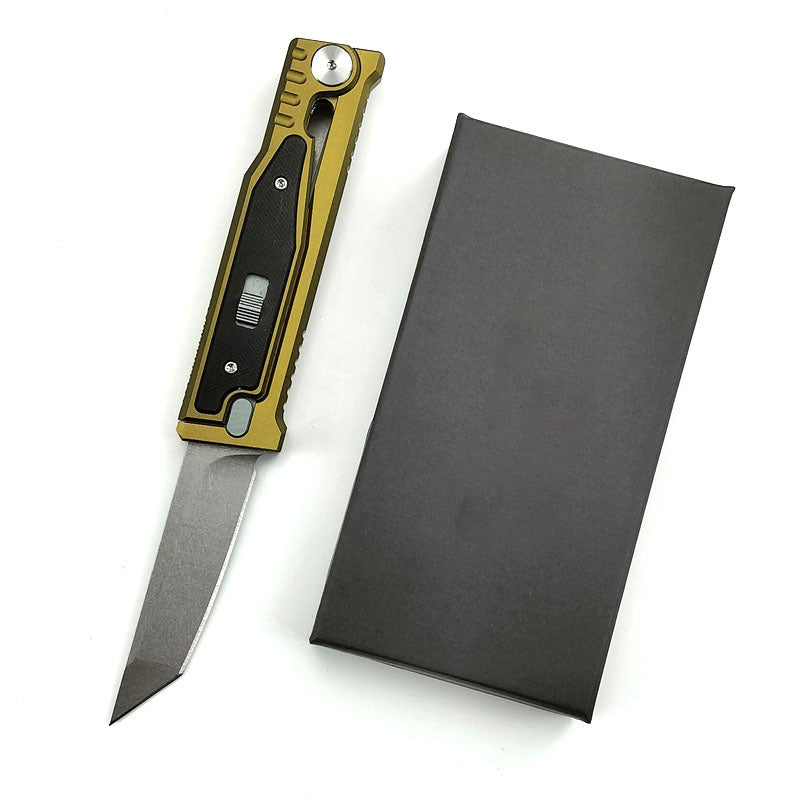 The ThornRazor – Gravity Knife with Selectable Blade Types | Aerospace Aluminum EDC Knife