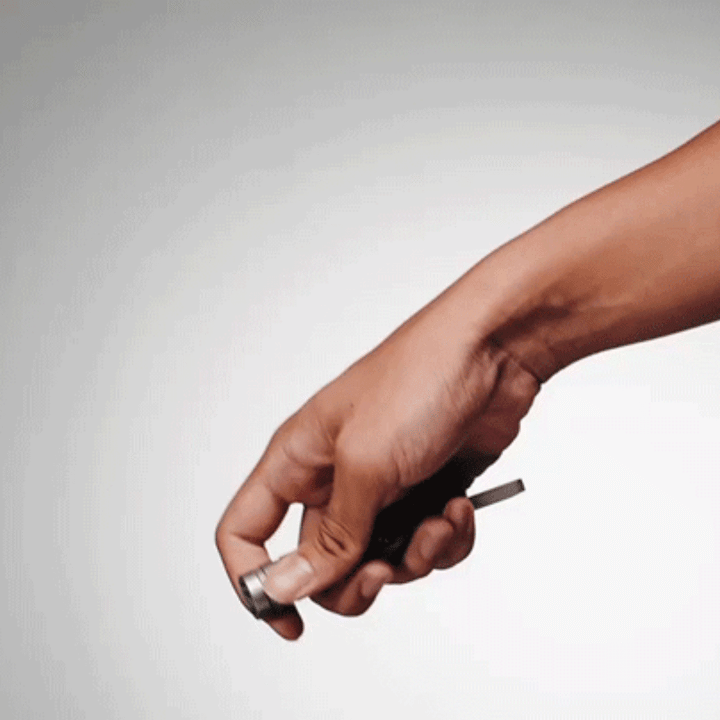 The GripNGo Driver | Titanium EDC Pocket Ratchet Screwdriver