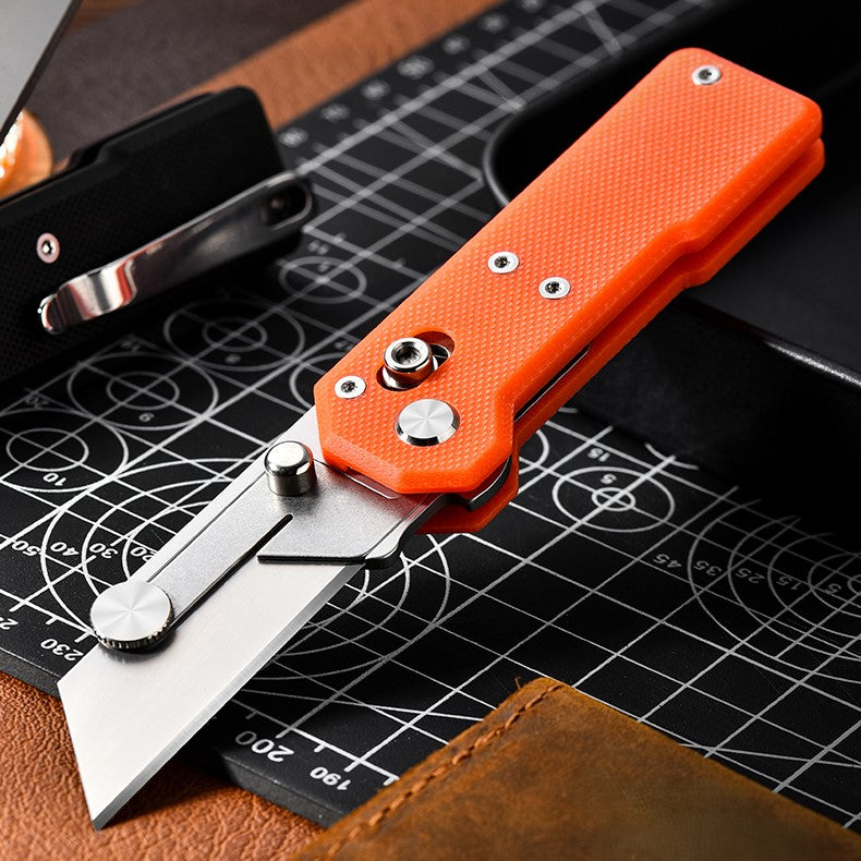 The ViperSlide: Heavy-Duty Multifunctional Folding Utility Knife