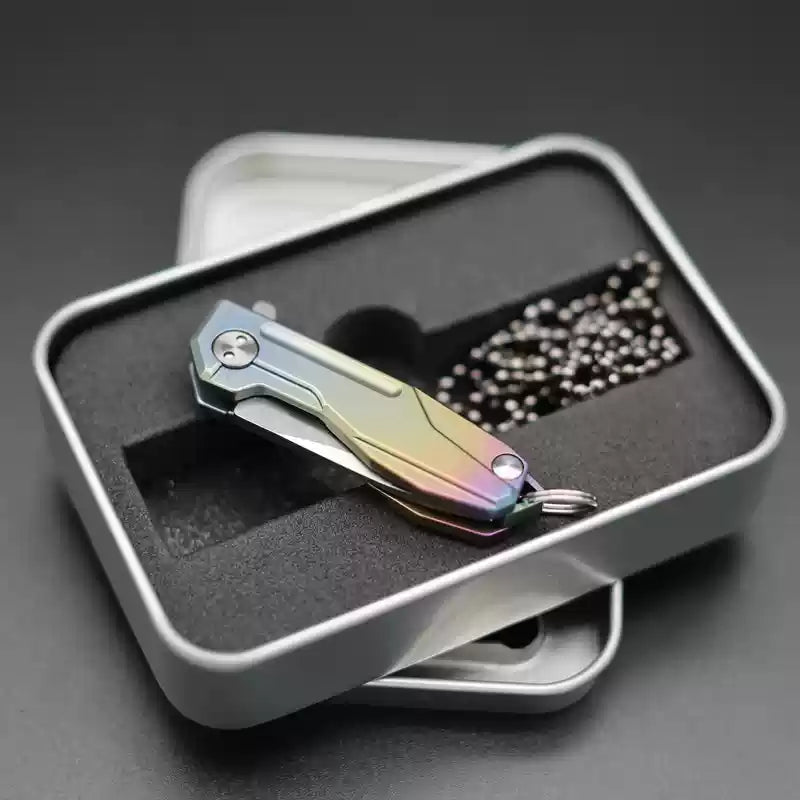 Talon-X Titanium Speedster: Ultra-Portable Titanium Keychain Knife