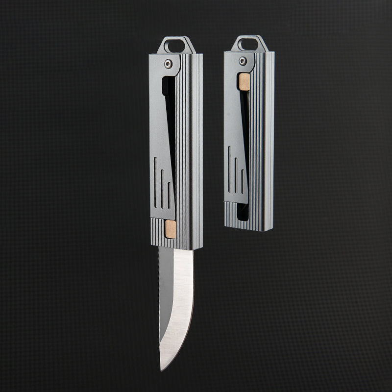 Gravity Flick – Tactical D2 Steel EDC Knife with Aluminum Handle