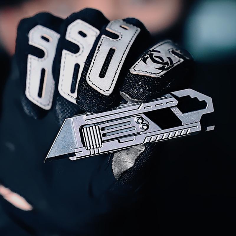 SliceCard - Titanium Utility Knife  for Pocket & Keychain