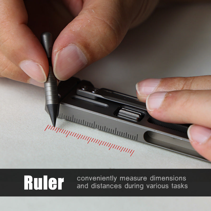 The PryMax 2.0: All-In-1 Titanium Multi-function Pry Bar