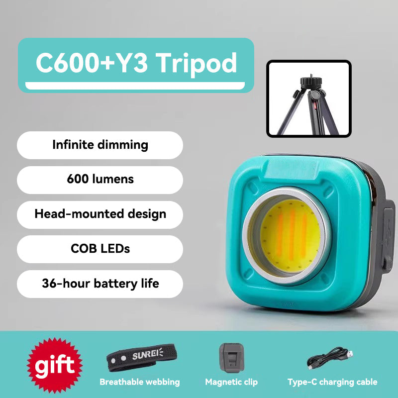 RuggedCompass Keylight: – 180° Rotating, 500 Lumens, Bi-Color Temperature