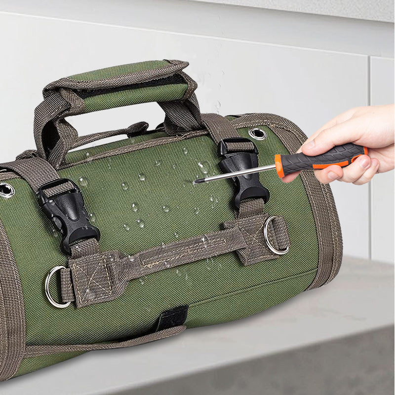 Multi-Functional Roll-Up Tool Organizer – Versatile Storage Bag for Tools & Hardware