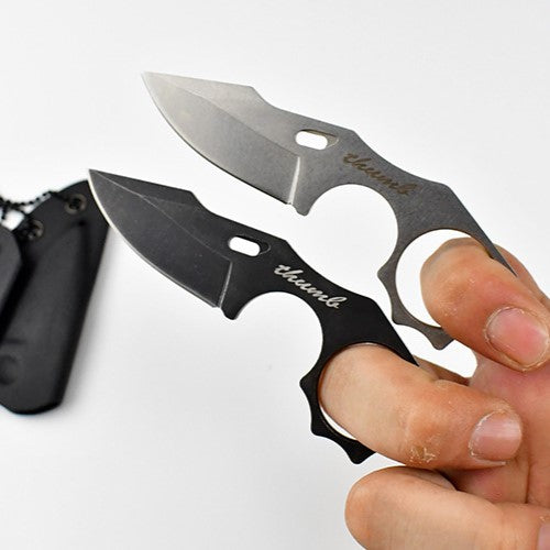 THUMB Mini Fixed Blade Neck Knife for EDC
