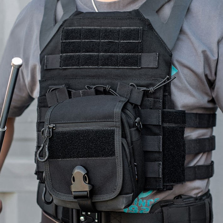 Tactical Raccoon Bag: Multi-Functional Storage - Crossbody & Waist Pack