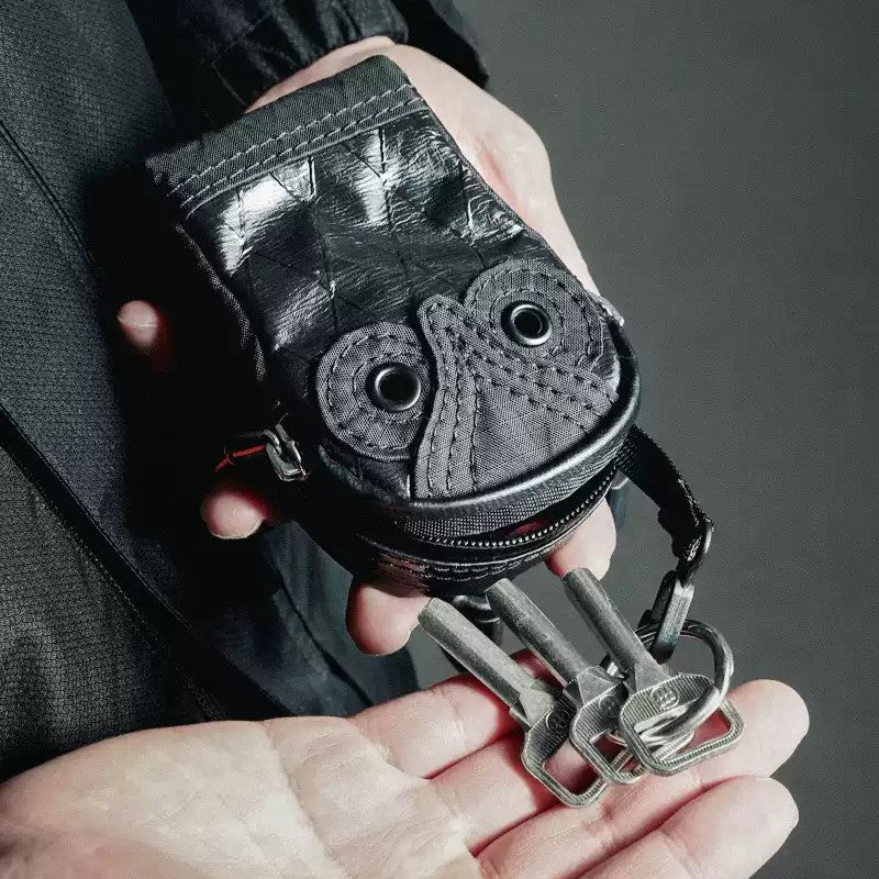 Owl Mini Pouch: Multi-Functional Key, Card, and Coin Organizer
