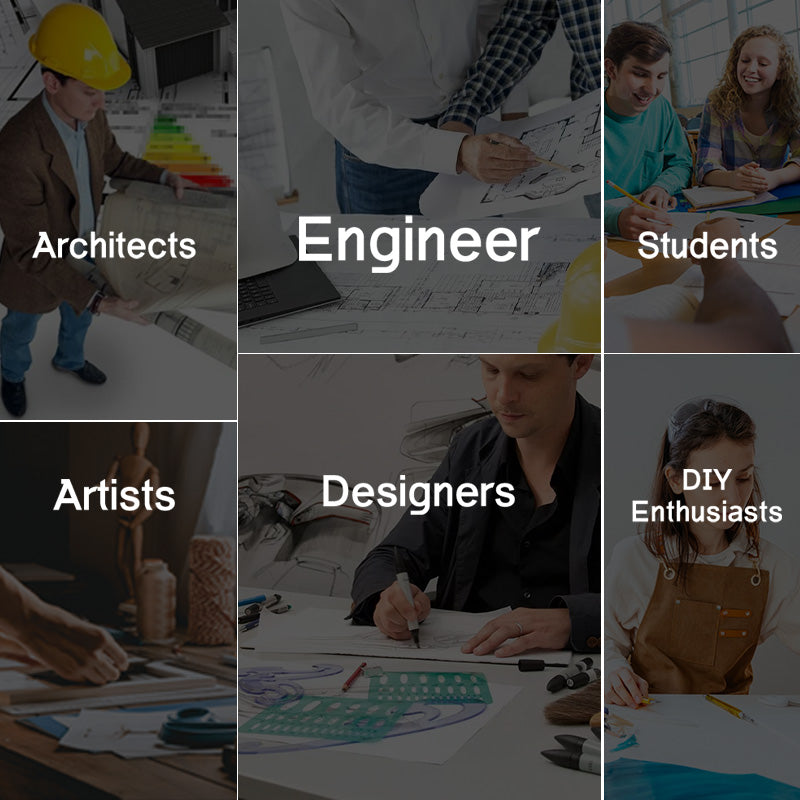 The Prule: Titanium Multifunctional EDC Foldable Ruler