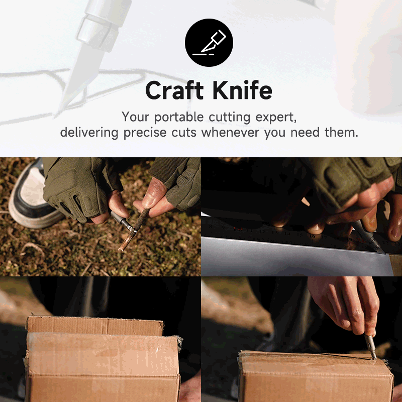 DartInk – Quick-Release Titanium Mini Pen & Knife