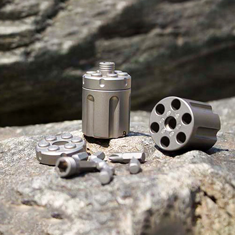 The Revolver - Titanium EDC Screwdriver Fidget Toy