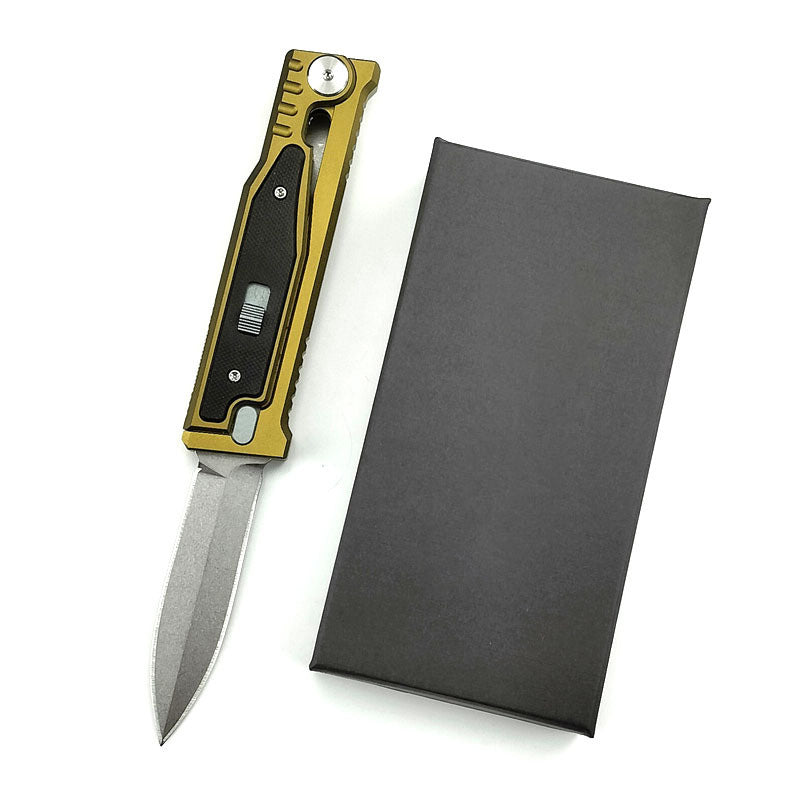 The ThornRazor – Gravity Knife with Selectable Blade Types | Aerospace Aluminum EDC Knife