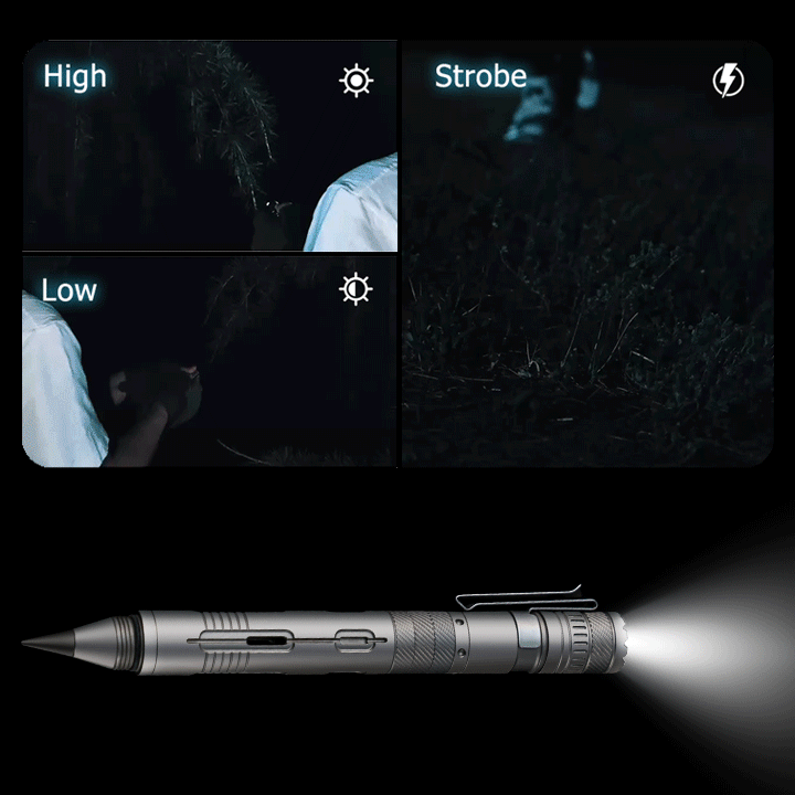 The CoreLite - 6-in-1 Modular Titanium Multitool Pen
