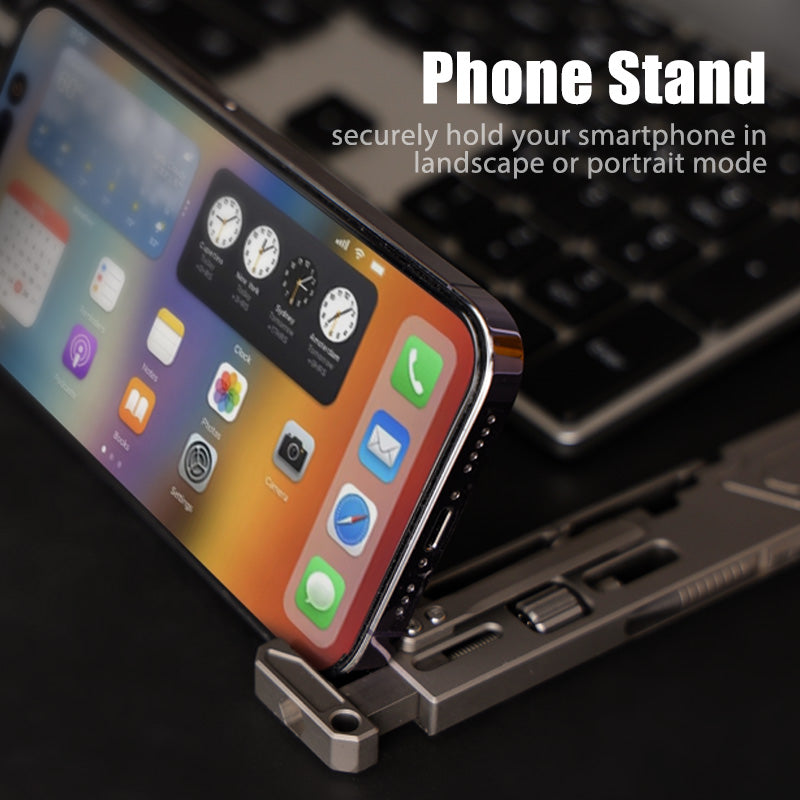 The PryMax 2.0: All-In-1 Titanium Multi-function Pry Bar