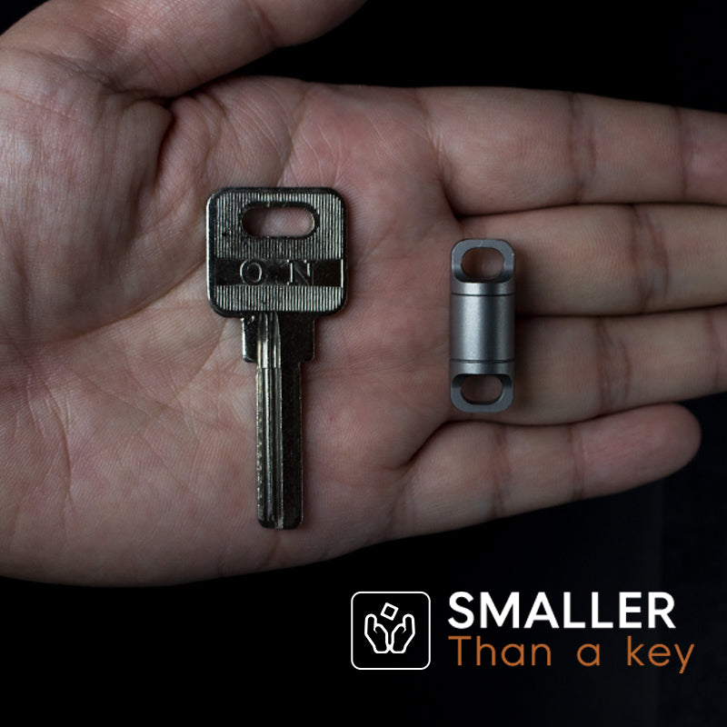 SnapCut, Magnetic Titanium Quick Release Keychain Connector