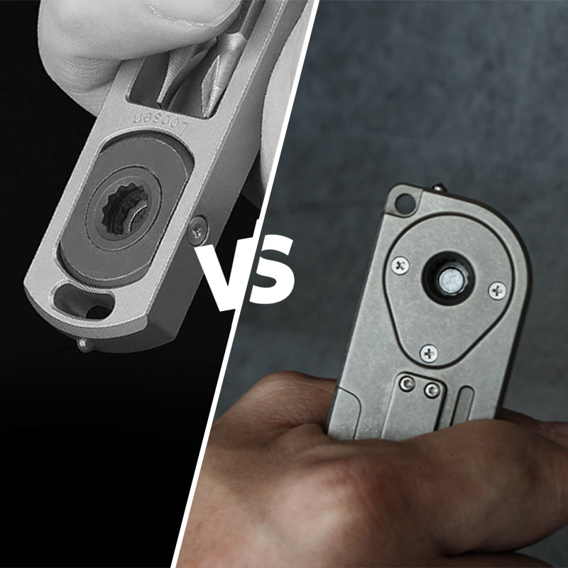 The UltraFix Driver: Titanium Magnetic Ratchet Screwdriver