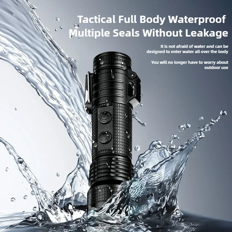 Triple-Thunder Dual Arc Lighter & 3 Lighting Modes Flashlight