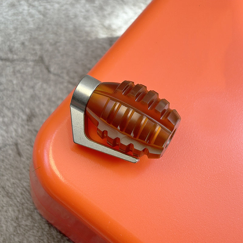 ADD ONS : Hand Grenade Titanium Knife Pendant